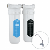 Фильтр "SVOD-BLU" для водопроводной воды с повышенным содержанием органических веществ 2-MC (k) + кран для очищенной воды